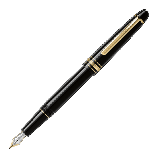 Tintes pildspalva Montblanc Meisterstück Gold-Coated Classique Fountain Pen, spalvas izmērs M