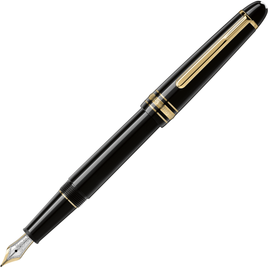 Tintes pildspalva Montblanc Meisterstück Gold-Coated Classique Fountain Pen, spalvas izmērs F