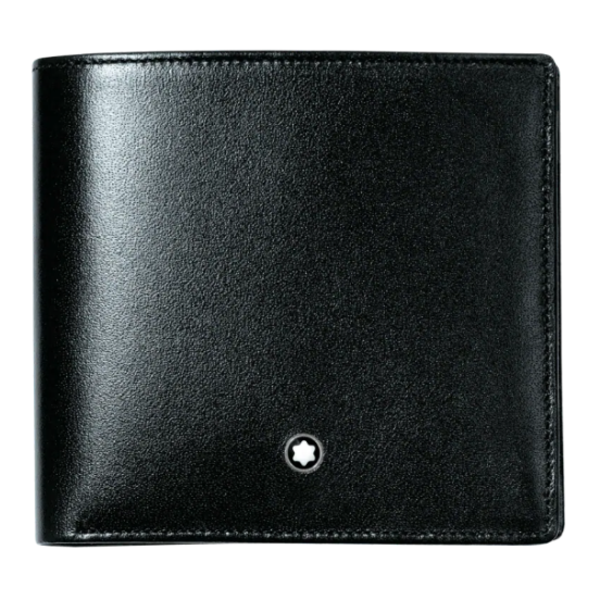 Maks Montblanc Meisterstück 8 kredītkartēm, melns