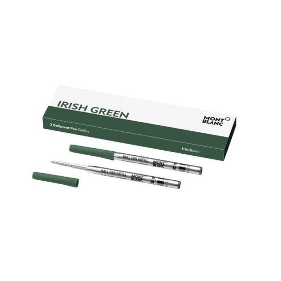 2 kodoliņi lodīšu pildspalvai Montblanc Irish Green