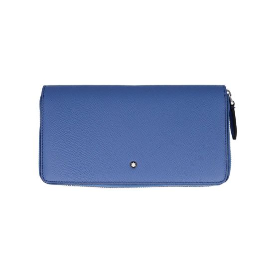 Maks Montblanc Sartorial 12 kredītkartēm ar rāvējslēdzēju, Dusty Blue