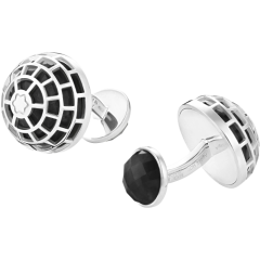 Aproču pogas Montblanc Meisterstück Igloo ar oniksu