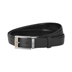 Josta Montblanc 30 mm, ādas, melnā