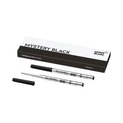 2 kodoliņi lodīšu pildspalvai Montblanc Mistery Black, Medium