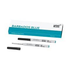 2 kodoliņi lodīšu pildspalvai Montblanc Barbados Blue, Medium