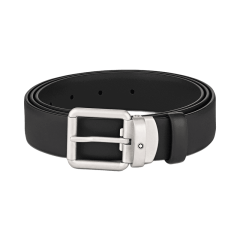 Josta Montblanc 30 mm, ādas, melnā