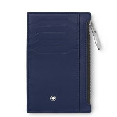 Maks Montblanc Meisterstück card holder 8cc with zipped pocket