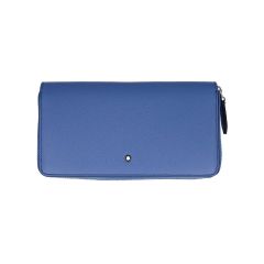 Maks Montblanc Sartorial 12 kredītkartēm ar rāvējslēdzēju, Dusty Blue