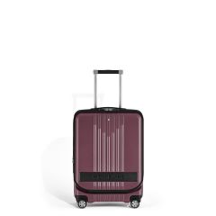 Koferis Montblanc #MY4810 Cabin ar kabatu priekšpusē, upeņu krāsā